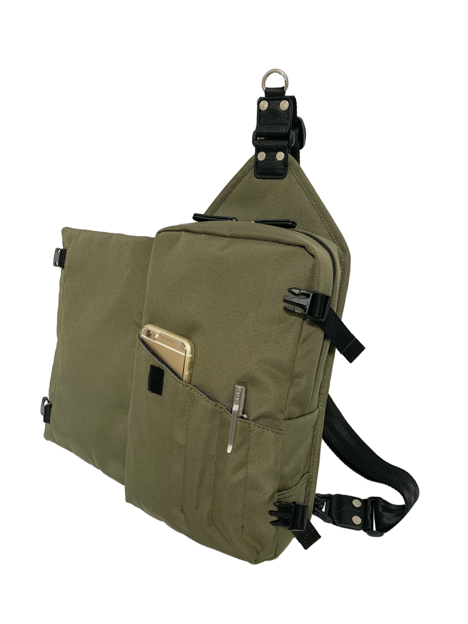 Harvest Label Sling Pack Pro - Navy Crossbody Bag With Multiple Pockets