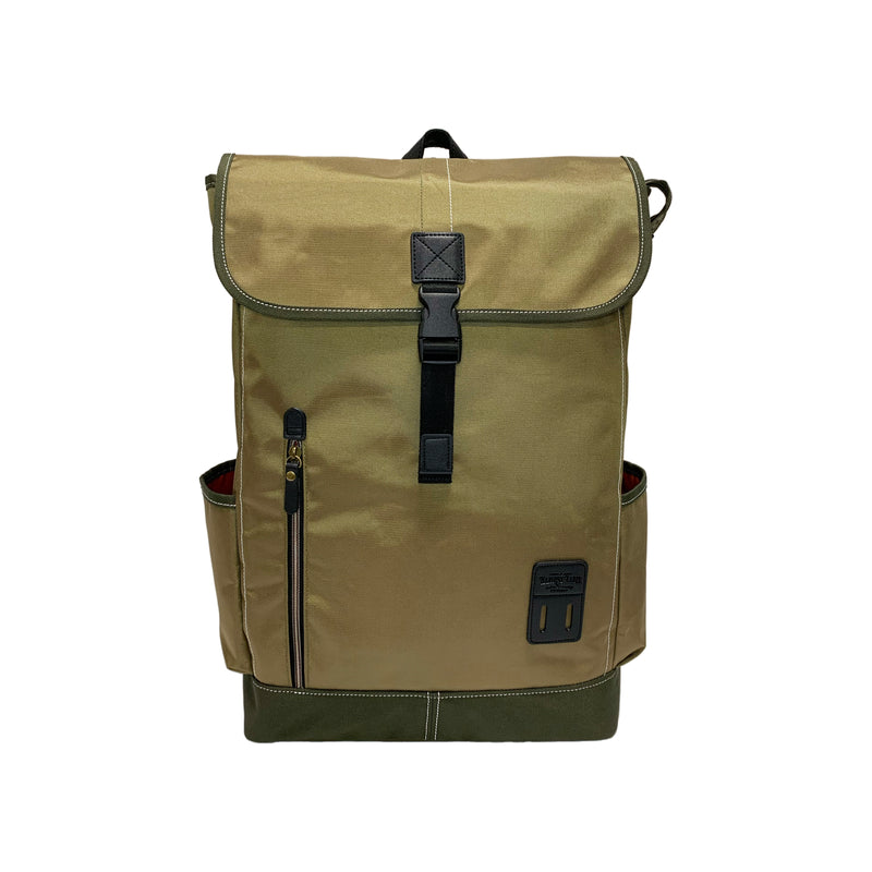 flap top mini backpack CONVERTIBLE TOTE A waterproof FLAPTOP BACKPACK 2.0 Black
